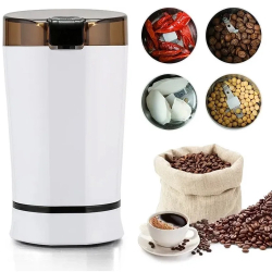 Moedor de Café Grãos Tempero Aço Inox 304 Elétrico 110V Portátil Menor preço em Moedor de Café Grãos Tempero Aço Inox 304 Elétrico 110V Portátil