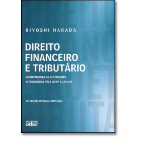 Livros - Direito Financeiro e Tributário