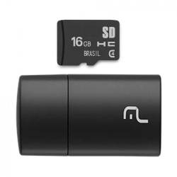Kit 2 em 1 Leitor USB e Cartão de Memória Micro sd 16GB Multilaser é boa?