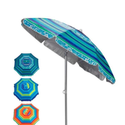 Guarda Sol Praia Piscina Lazer 2,20m Mor Cores Sortidas é boa?