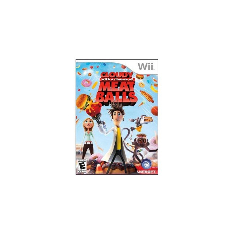 Jogo Cloudy With a Chance of Meatballs (Tá Chovendo Hambúrguer) - Wii em  Promoção na Americanas