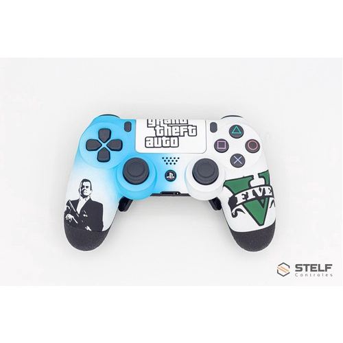 Stelf Controles - Controle Ps4 com Grip Fortnite Stelf