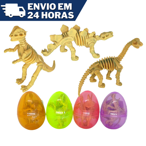 Dinossauro Surpresa Em Ovo Articulado Deformer Dinossaur Egg em Promoção na  Americanas