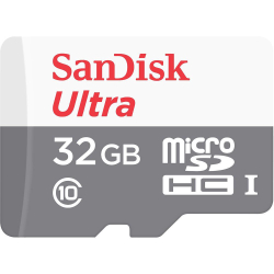 Cartão De Memoria 32gb Micro Sd Com Adapt Cl10 48mb/S Sdsqunb-032g Sandisk Ultra Menor preço em Cartão De Memoria 32gb Micro Sd Com Adapt Cl10 48mb/S Sdsqunb-032g Sandisk Ultra