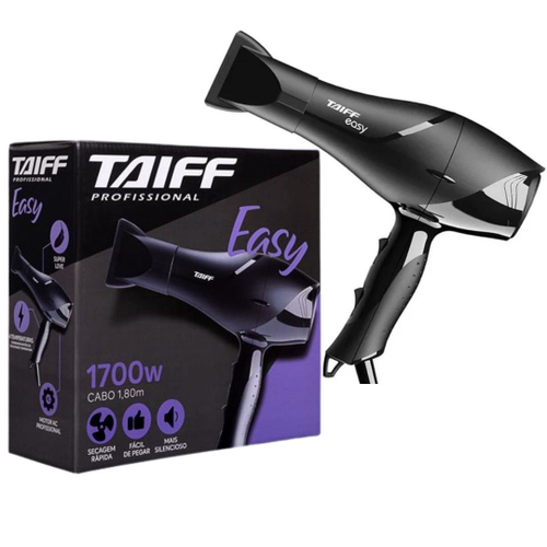 Secador De Cabelo Taiff Easy 127v 110v 1700w Profissional