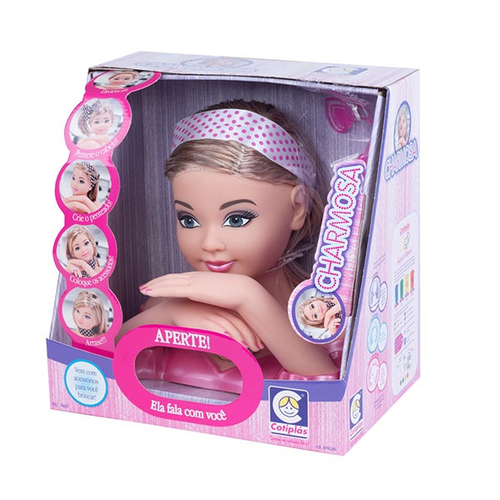 Boneca Para Pentear E Maquiar Busto Brinquedo De Menina em Promoção na  Americanas