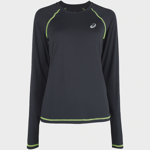 camiseta asics manga longa