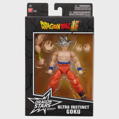 Boneco Dragon Ball Super Goku Instinto Superior - 18cm - PO Box