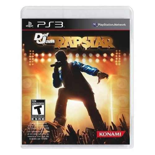 Jogo Def Jam Rapstar Ps3 Novo em Promoção na Americanas