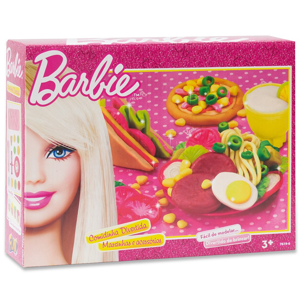 Brinquedo Comidinha Divertida Massinhas Barbie Kd6122 - Fun em Promoção na  Americanas