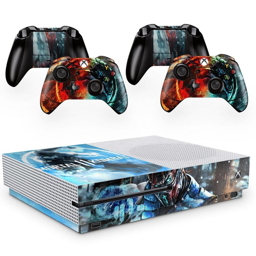 Capa Case e Skin Adesivo Xbox One Slim X Controle - Mortal Kombat X -  Subzero no Shoptime