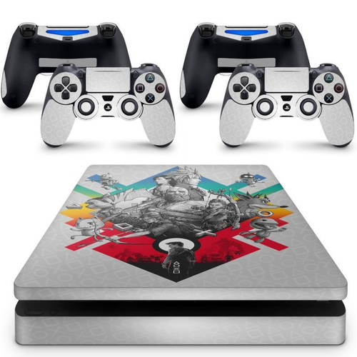 Skin PS4 Controle Adesivo - God of War Ragnarok B em Promoção na