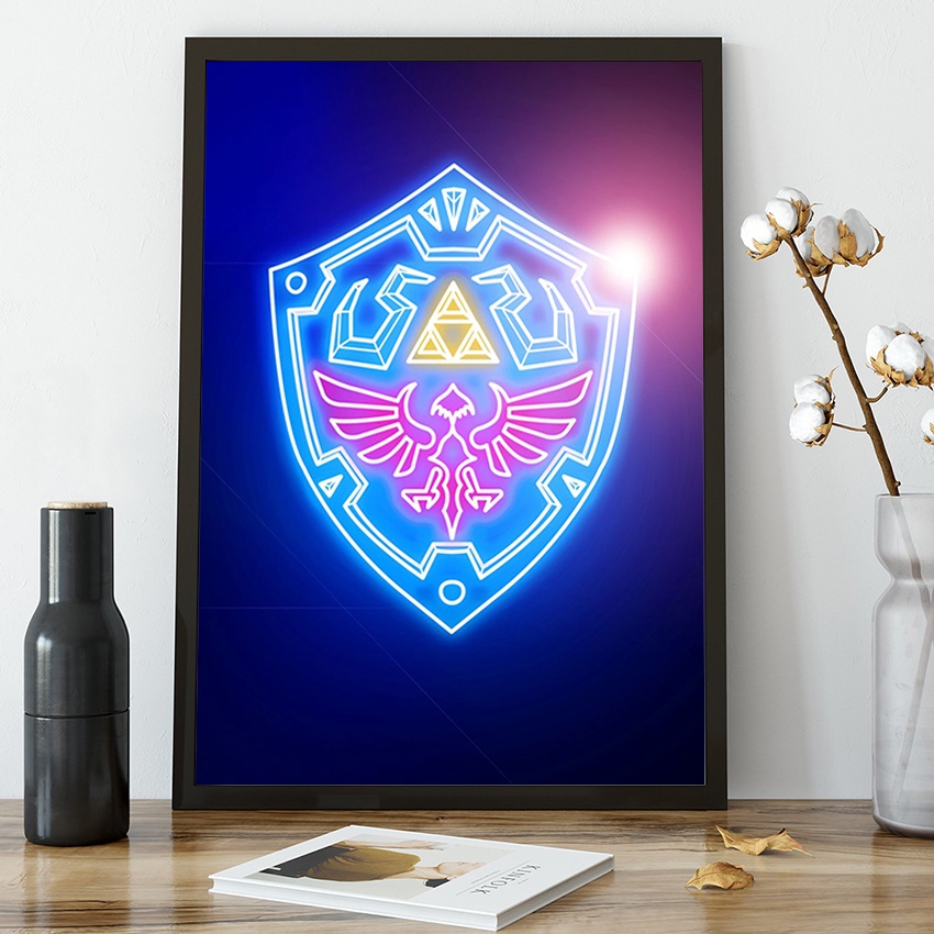 Quadro Decorativo Link Zelda