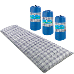 Kit 3 Colchonete Acampamento Camping Solteiro Pesca Retiro Ginastica 190x60cm Azul - Emcompre Menor preço em Kit 3 Colchonete Acampamento Camping Solteiro Pesca Retiro Ginastica 190x60cm Azul - Emcompre