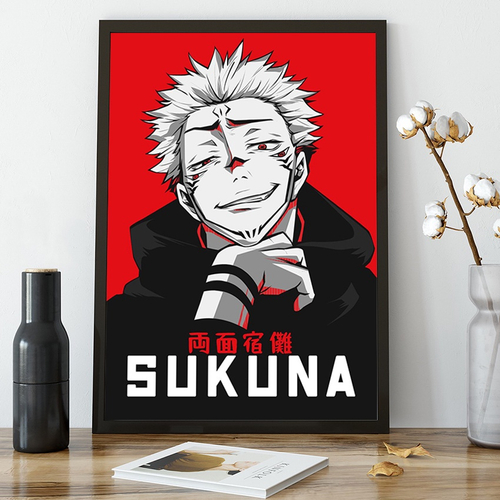 Quadro decorativo Yuuji and Sukuna Jujutsu Kaisen