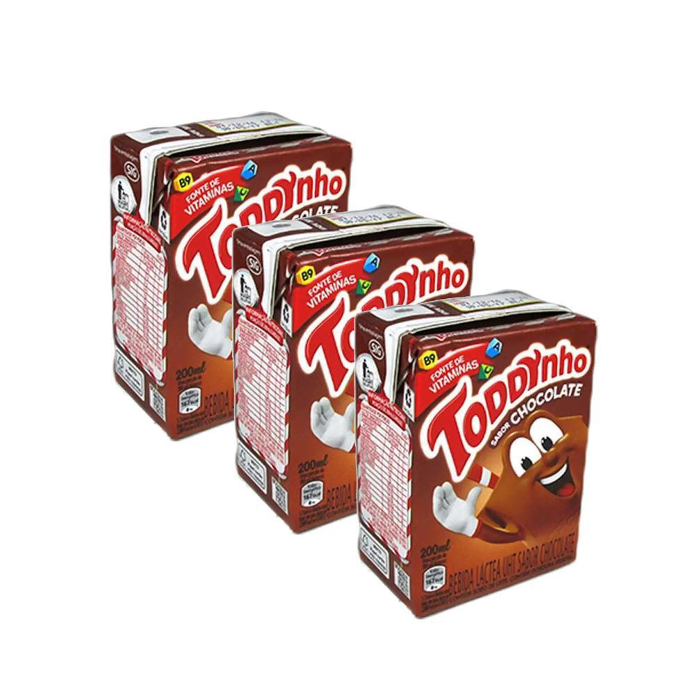 Kit Bebida Láctea UHT Toddynho Chocolate 200ml - 5 Unidades