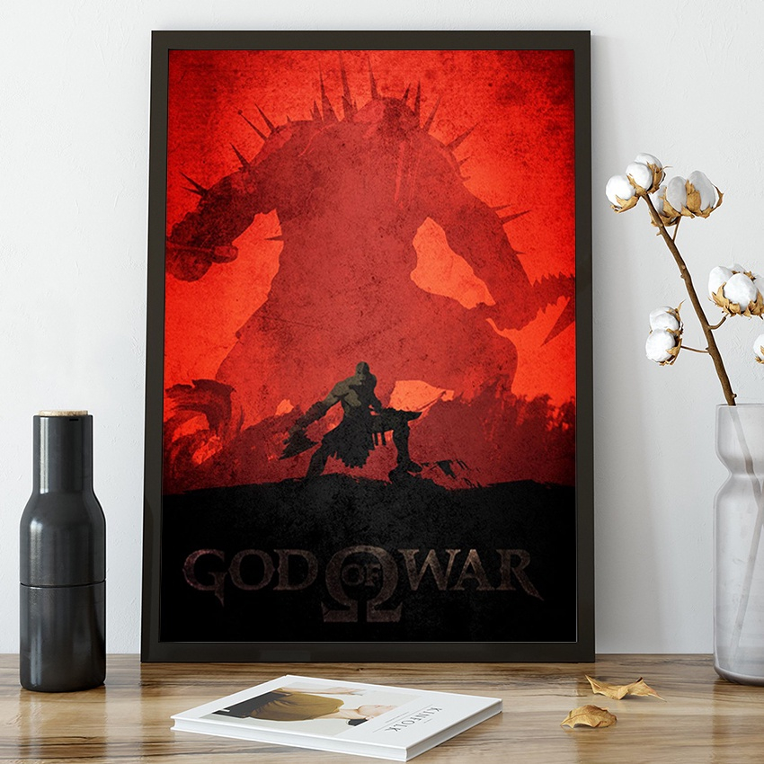 Poster, Quadro PlayStation - God of War em