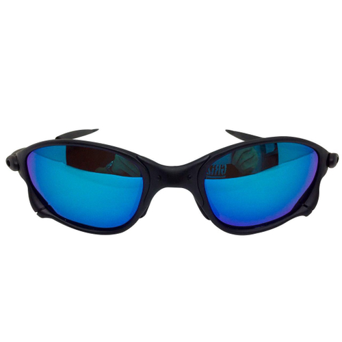 Oculos Juliet Squared Xmetal Azul Doble X no Shoptime