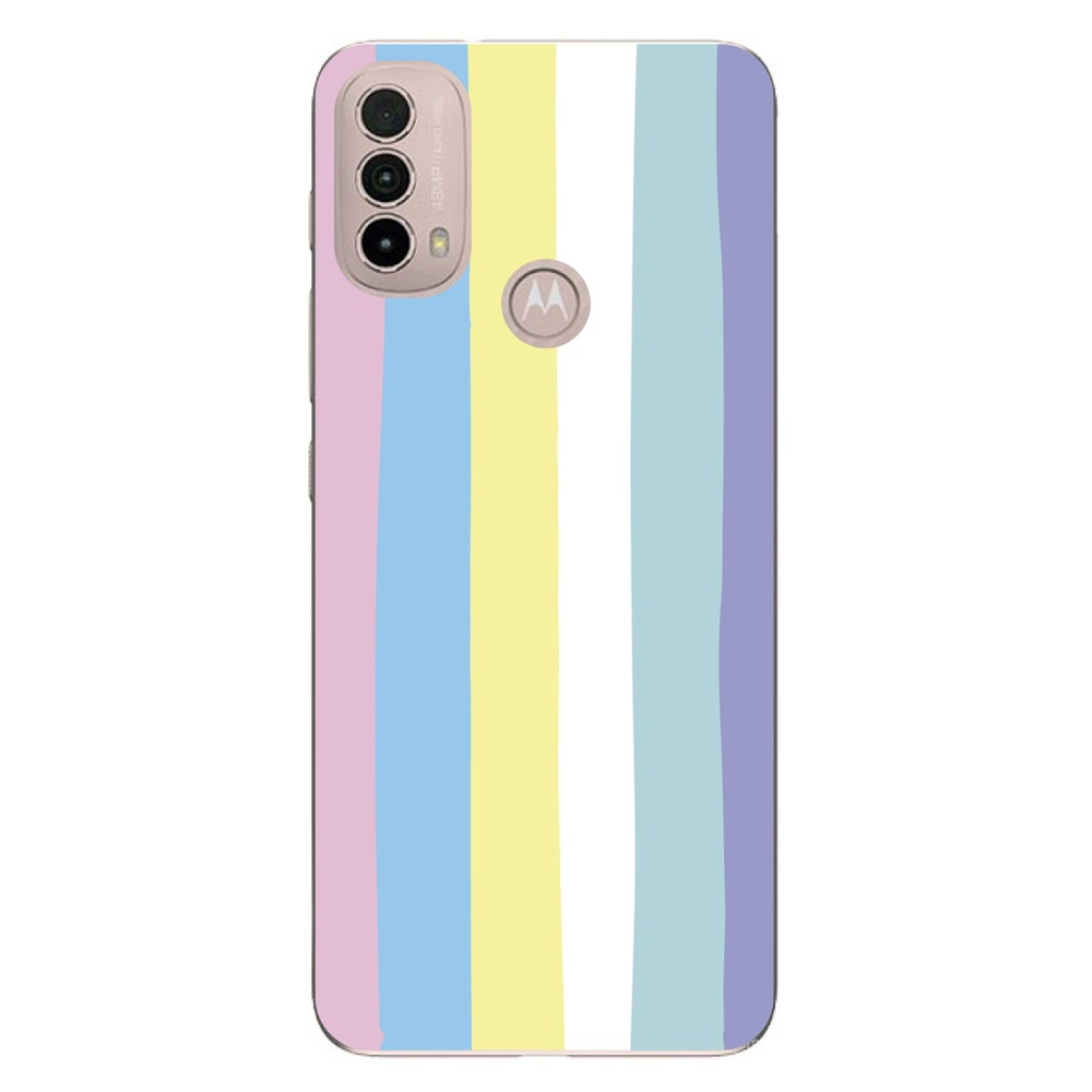 Capa Case Capinha Motorola Moto E4 Plus Arco Iris Azul em Promoção na  Americanas