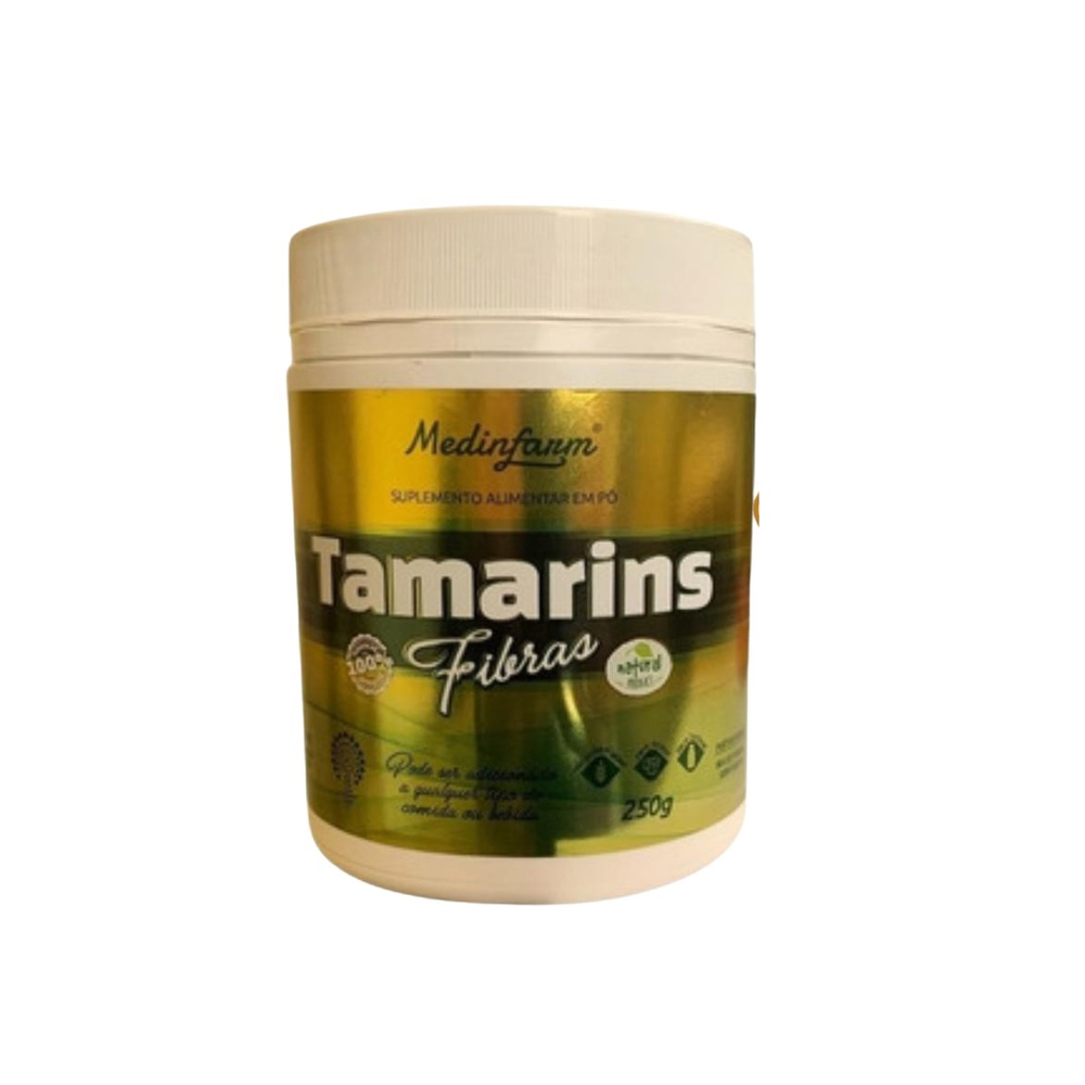 Tamarins Fibras Regulador Intestinal Natural 250G Medinfarm | Submarino