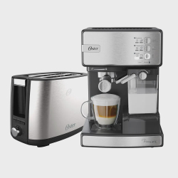 Kit Inox Cafeteira Espresso Nova Primalatte e Torradeira Oster Menor preço em Kit Inox Cafeteira Espresso Nova Primalatte e Torradeira Oster