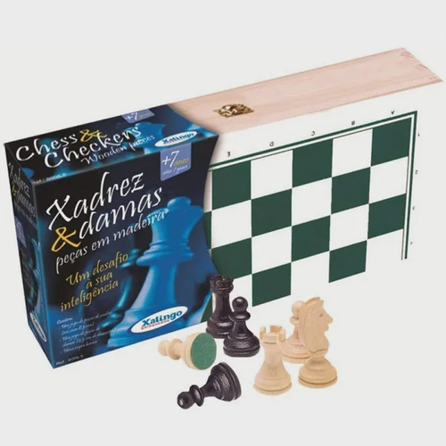 Dama de madeira ( wooden checkers ) 