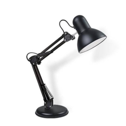 Luminária Pixar Articulada Abajur Garra E Base s/ Lâmpada Trato - Preto Menor preço em Luminária Pixar Articulada Abajur Garra E Base s/ Lâmpada Trato - Preto
