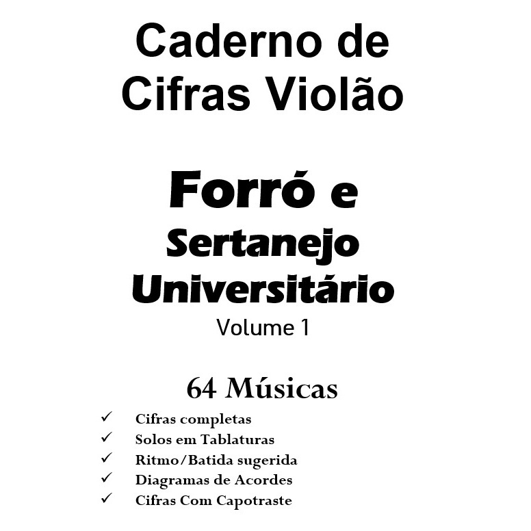 Caderno de Cifras, PDF, Amor