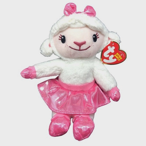 Boneca De Pelúcia Pequena Ty Beanie Babies Ovelha Ovelhinha Lambie