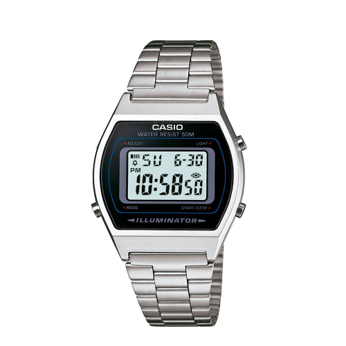 casio illuminator prata