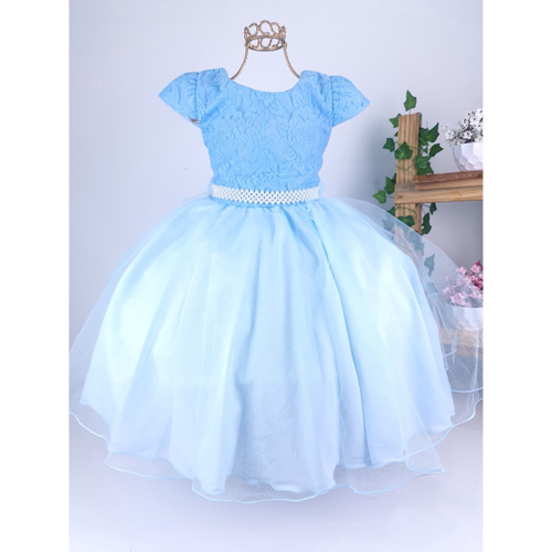 Vestido Infantil Cinderela - Luxo