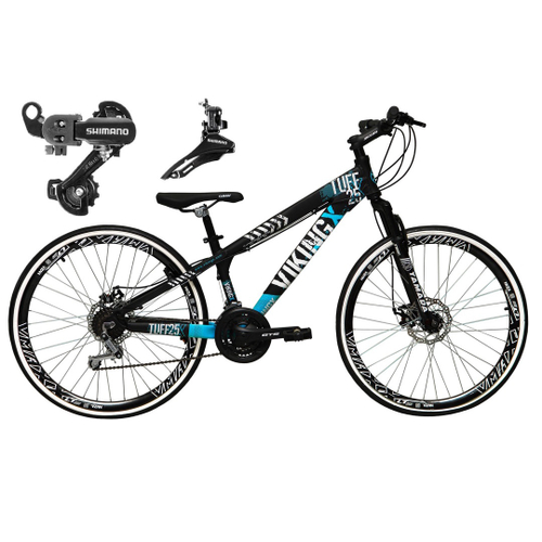 Bike Vikingtuff Aro 26 21marchas Cambios Shimano Freio Disco