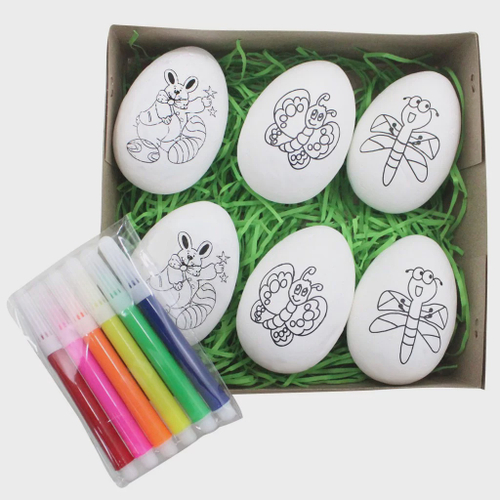 Ovos De Pascoa Infantil Para Colorir 6cm Em Promocao Ofertas Na Americanas