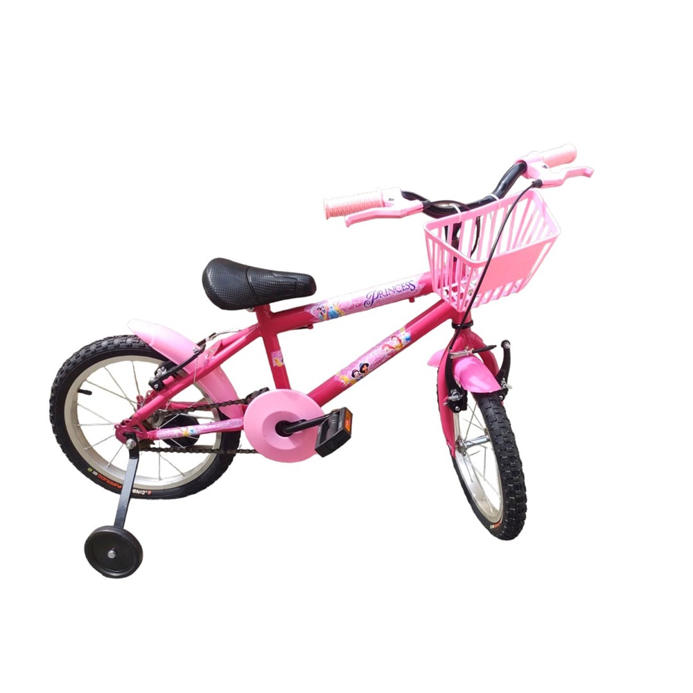 Bicicleta Infantil Para Meninas De Até 7 Anos Com Rodinhas Tamanho Do  Quadro Crianças De 3 A 7 Anos Cor Azul-claro