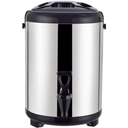 Botijão Térmico Inox 9,5 Litros Profissional Menor preço em Botijão Térmico Inox 9,5 Litros Profissional