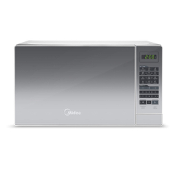Micro-ondas 20L Branco espelhado Midea Menor preço em Micro-ondas 20L Branco espelhado Midea