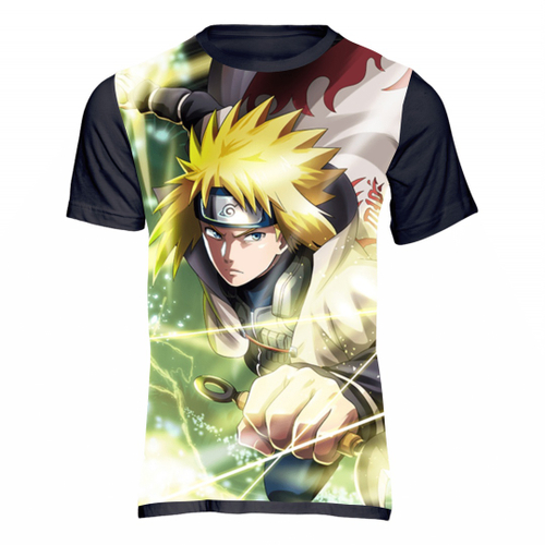 Camiseta T-Shirt Shisui Uchiha Anime Narut'o Mangá Algodão - Cinza