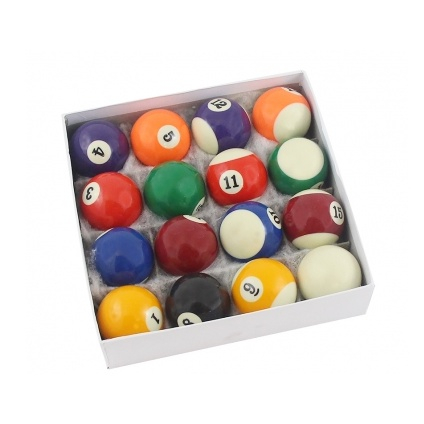 Bola Numerada C/ Faixa 38mm Bilhar Snooker/ Sinuca/ Pebolim