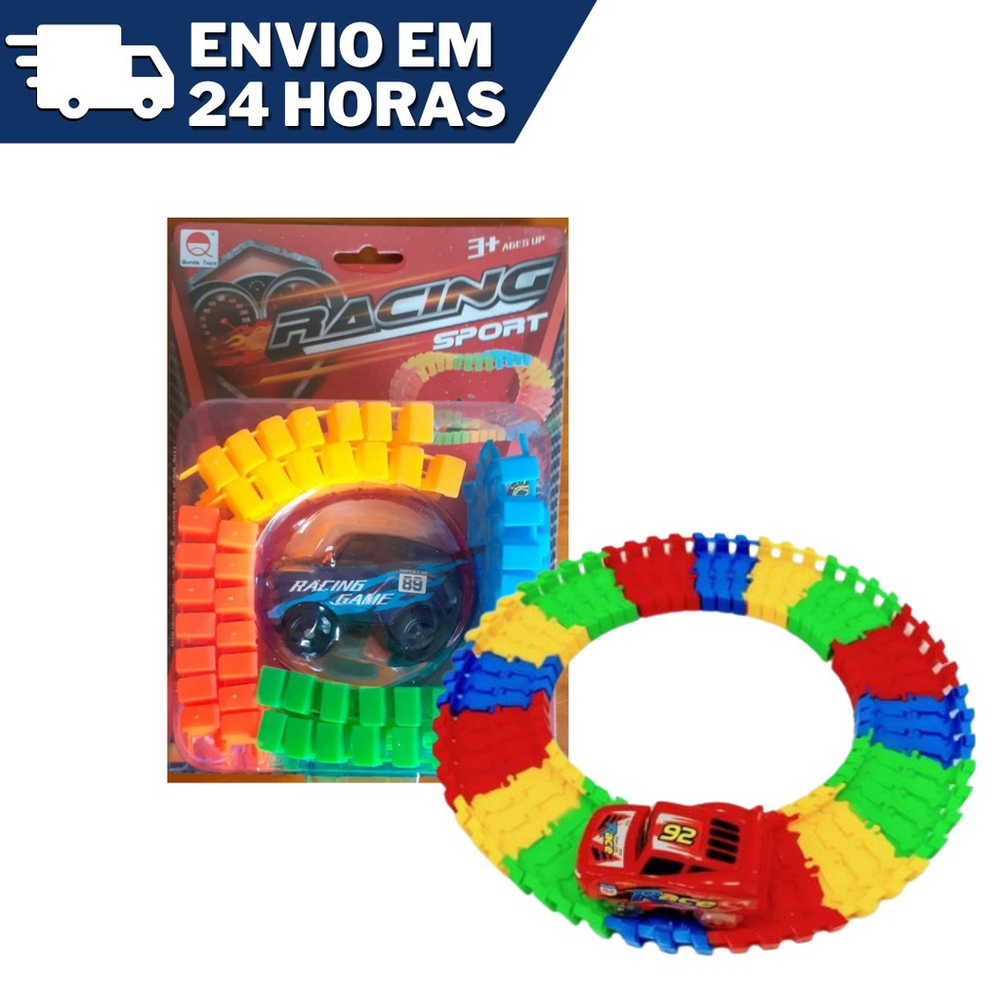 Pista carrinho com luz em Promoção na Americanas