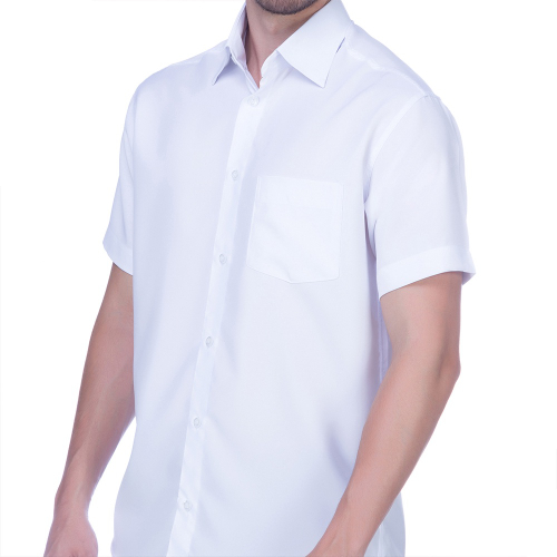 camisa social branca masculina