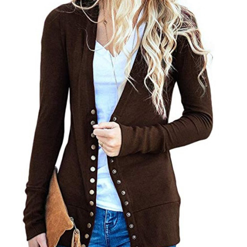 cardigan feminino sem botao