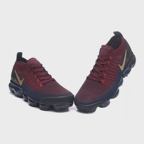 maroon and blue vapormax