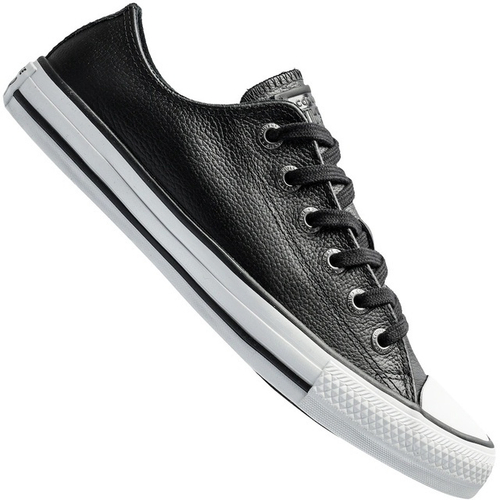 Tenis All Star Converse Preto Em Couro com Preços Incríveis no Shoptime