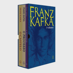 Livro - Box Franz Kafka com 3 livros, bloco de anotações e marcador de páginas Menor preço em Livro - Box Franz Kafka com 3 livros, bloco de anotações e marcador de páginas