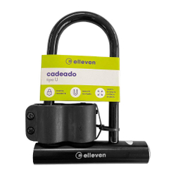 Cadeado Bike Bicicleta U Lock Elleven Trava Chave 21 X 14cm Menor preço em Cadeado Bike Bicicleta U Lock Elleven Trava Chave 21 X 14cm