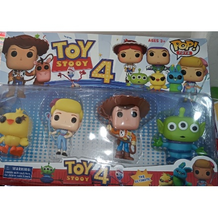 Kit Toy Story Encartelado - 4 Personagens no Shoptime