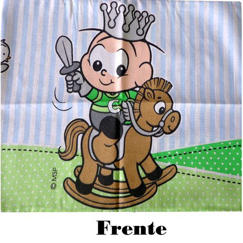 Fronha de Berço Turma da Mônica Baby 28cm x 40cm - Incomfral - sacaria