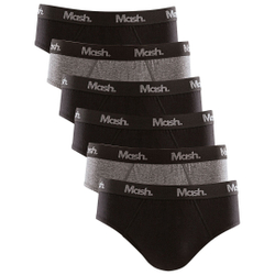 Kit 9 Cuecas Slip Masculina Cueca Box Algodão Cotton Mash Menor preço em Kit 9 Cuecas Slip Masculina Cueca Box Algodão Cotton Mash