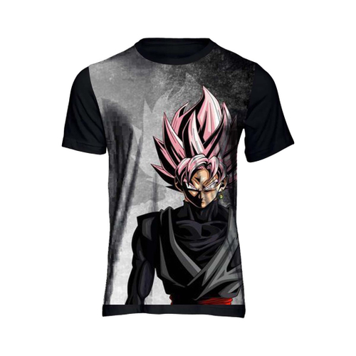 Camiseta Camisa Anime Dragon Ball Super Goku Black