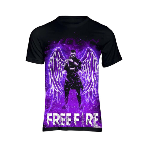 Camiseta FREE FIRE, Loja HQ Camisetas